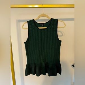 Ann Taylor Peplum Top